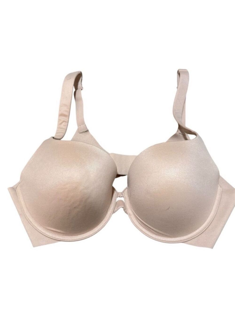 Auden Women's 38C Beige Light Lift Plunge T-Shirt Bra